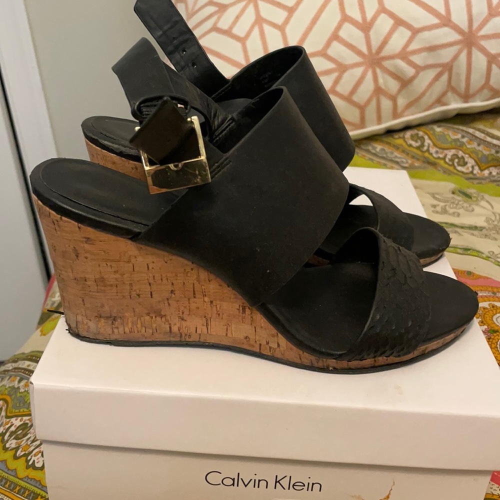 Calvin Klein wedge Sandals